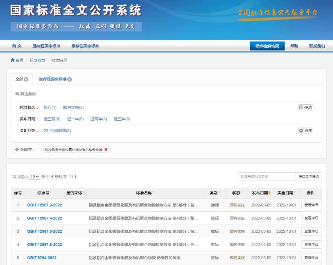 一定发集团加入修订的四项铝外貌处置惩罚国家标准正式宣布，，，，将于10月1日实验